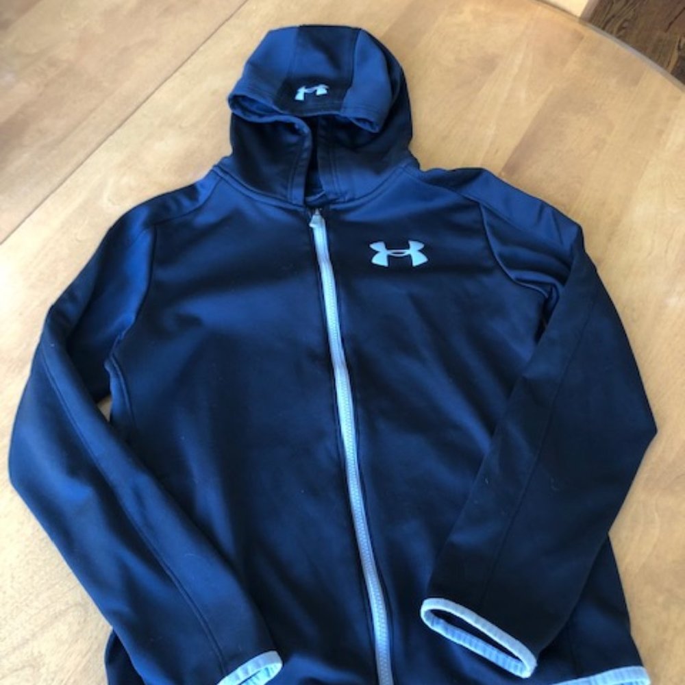 Under Armour Boys Zip-up Hoodie Size Youth XL